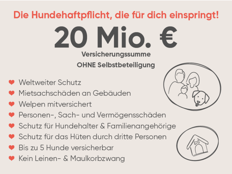 Hundehaftpflichtversicherung Hund