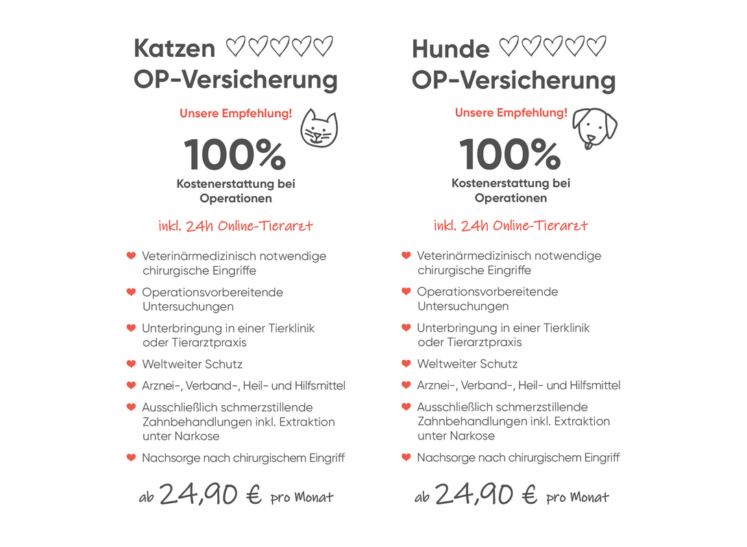 OP Versicherung Übersicht Tarife